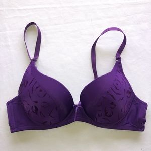 Gaiy purple push-up bra 38B A-4